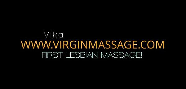  Little tight virgin pussy teen Vika massaged
